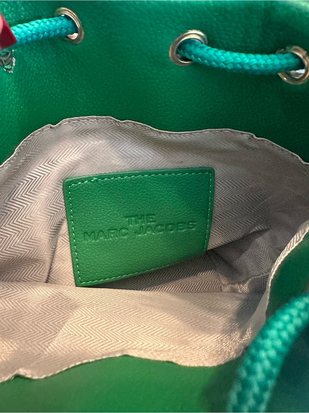 Crossbody green bucket small bag purse handbag! NEW! - Picture 8 of 9